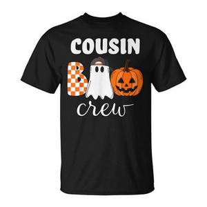 T-shirt à thème citrouille d'Halloween Cousin Boo Crew - Product Image 2