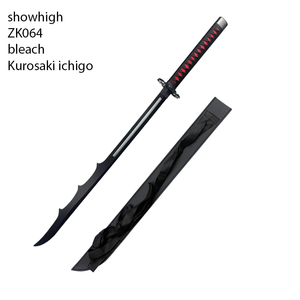 Katana de Bambú del Anime Japonés Bleach, Espada de Ichigo Kurosaki, Tensa <span class=keywords><strong>Zangetsu</strong></span>, ZK064 - Product Image 1