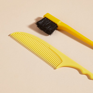 Peignes de coiffure à pointes effilées, brosse à poils de forme oblongue, brosse à cheveux pour maquilleurs et usage en salon - Product Image 4