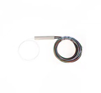 Penjualan Langsung Pabrik 1x16 Tanpa Konektor 0.9mm Mini Tube PLC Splitter TCP POE GSM GPRS Mendukung Bahan PVC LSZH untuk FTTH/FTTX
