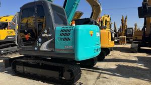 Kobelco SK75 7.5 tonnes Mini pelle Kobelco d'occasion Machine à bas prix avec moteur, boîte de vitesses, pompe à engrenages PLC - Product Image 2