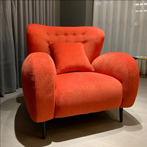 Marco de madera vintage muebles decorativos para el hogar sala de estar acento silla redonda salón sofá silla muebles <span class=keywords><strong>conjuntos</strong></span> mobiliario - Product Image 2