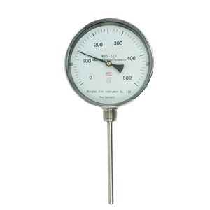 Chiều Dài Chèn 100Mm Và Nhiệt Kế Quay Số Bằng Thép Không Gỉ Nhiệt Kế Đầu Dò Bằng Thép Không Gỉ - Product Image 1