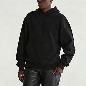 Dropshipping Sweat à capuche unisexe en molleton épais 400 g/m² coupe classique streetwear, vierge pour impression et broderie de logo, personnalisable pour fabricants - Product Image 4