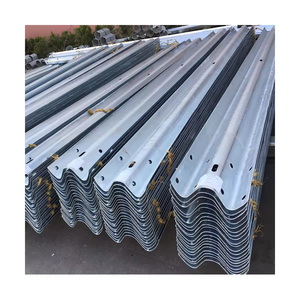 Barrière de sécurité routière en acier ondulé en forme de W, revêtement en zinc 550g, fabrication directe OEM - Product Image 4