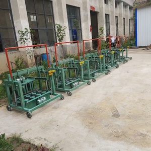 Macchine Efficienti e Pratiche per la Produzione di Blocchi, Macchine Mobili per Blocchi di Cemento, Semplici Macchinari per la Fabbricazione di Mattoni per Pavimentazione - Product Image 5