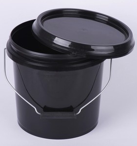 Vendita calda Tondo da 5 litri tamburo in <span class=keywords><strong>plastica</strong></span> <span class=keywords><strong>per</strong></span> uso alimentare con coperchio multifunzione grande secchio d'acqua <span class=keywords><strong>per</strong></span> uso esterno - Product Image 2