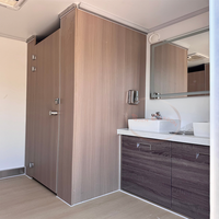 Toilettes mobiles de luxe écologiques de haute qualité, durables, faciles à démonter, pour usage extérieur, modernes