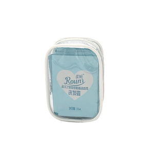 Bolsa de cosméticos transparente de PVC personalizable con cremallera, bolsa de maquillaje transparente con patrón de caramelo a la moda para viajes, logotipo de tamaño personalizado - Product Image 4