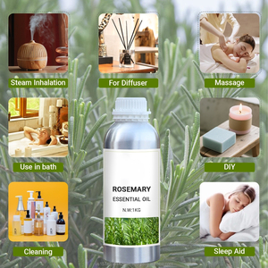 SunpinHerb Huile Essentielle de Romarin 100% Pure, Naturelle et Biologique de Qualité Supérieure pour la Croissance Capillaire, Soin de la Peau, Cheveux, Visage et Massage Corporel - Product Image 3