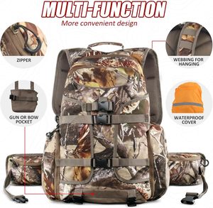 Muestra gratis Nuevo diseño Durable Camuflaje Poliéster Cuero Caza Gadget Bolsa para aventuras al aire libre - Product Image 5