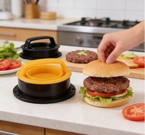 <span class=keywords><strong>Prensa</strong></span> Manual Antiadherente <span class=keywords><strong>para</strong></span> <span class=keywords><strong>Hamburguesas</strong></span>, Molde <span class=keywords><strong>para</strong></span> Carne de Res, Apta <span class=keywords><strong>para</strong></span> Parrilla y Barbacoa, Segura <span class=keywords><strong>para</strong></span> Lavavajillas y Alimentos, Utensilio de Cocina - Product Image 4