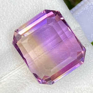 แว่นตาพลอยเจียระไนแบบเหลี่ยมเพชรพลอยอะเมทรินธรรมชาติรูปทรงตามสั่งขนาดอัญมณีบำบัดแบบหลวมสำหรับใช้ทำเครื่องประดับ - Product Image 6