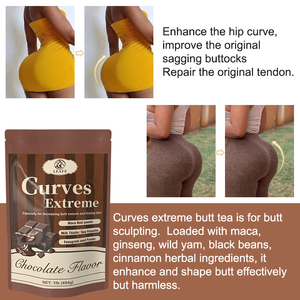 <span class=keywords><strong>Poudre</strong></span> <span class=keywords><strong>de</strong></span> Maca pour l'agrandissement des fesses, saveur chocolat, supplément à base <span class=keywords><strong>de</strong></span> plantes <span class=keywords><strong>de</strong></span> Fenugrec pour l'agrandissement des hanches et des fesses - Product Image 5