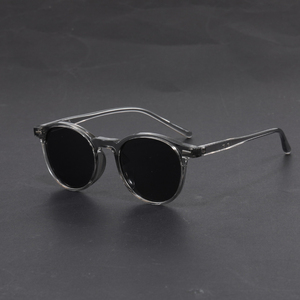 Uv400 Lunettes de soleil polarisées de haute qualité pour hommes 2025 Lunettes de soleil Lunettes de soleil rondes de luxe pour femmes Tr90 - Product Image 2