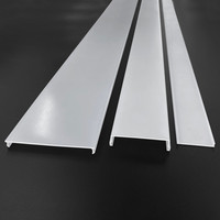 Couvercle de diffuseur de bande de lumière Led couvercle de lumière Led diffuseur de Led en Polycarbonate