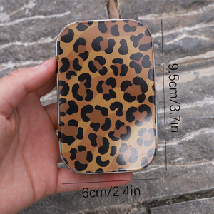 Scatola per Tabacco in Latta con Coperchio Apribile, 20 Sigarette, Portatabacco Personalizzato Portatile - Product Image 2