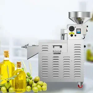 Mini presse à huile comestible à usage domestique entièrement automatique pour l'extraction de l'huile d'olive