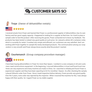 Meilleure vente séchage à l'air Commercial 165 pintes restauration des dégâts d'eau déshumidificateur de machine de nettoyage de l'eau - Product Image 6