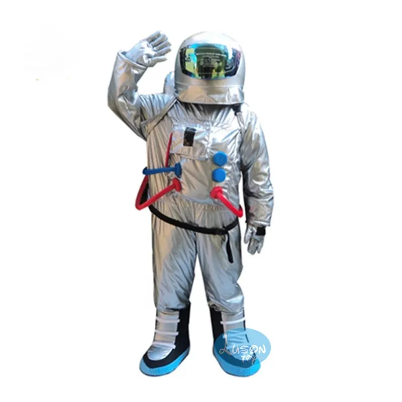 Costume da mascotte astronauta per adulti e bambini dimensioni astronauta in vendita