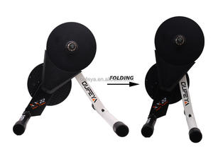 Vélo d'entraînement intelligent pliant intérieur Sepeda vélo d'entraînement intelligent en acier à pignon fixe en carbone pour la maison - Product Image 5