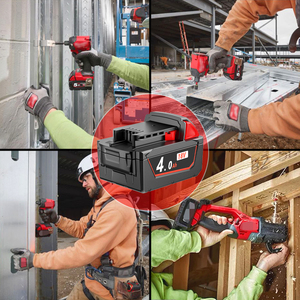 Batterie Li-ion VICTPOWER 18V 4.0Ah de remplacement pour outils électriques sans fil Milwaukee M18, compatible avec plus de 200 outils, OEM ODM - Product Image 6
