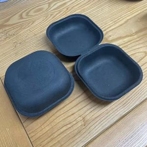 Hersteller benutzer definierte geformte Zellstoff Buger Lebensmittel verpackungs box personal isierte schwarze Burger Box - Product Image 1