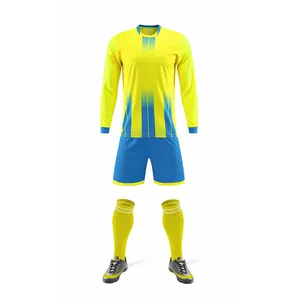 Conjunto de uniforme de futebol, conjunto de camisa para treinamento de equipe esportiva e número personalizado para crianças adultos e adultos