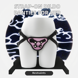 Culotte avec Godemichet à Sangle et Ceinture de Chasteté avec Harnais, Équipement de Bondage Portable pour Lesbiennes - 100% Étanche et Écologique - Product Image 2