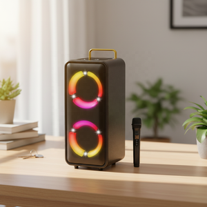 Altavoz Portátil Grande de 8 Pulgadas y 1000 Vatios con Luz RGB de Llama, Altavoces Bluetooth, <span class=keywords><strong>Partybox</strong></span> 310, Party Box 100, <span class=keywords><strong>Partybox</strong></span> <span class=keywords><strong>710</strong></span> - Product Image 2