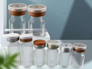 Envase de Vidrio Personalizado para Polvo Liofilizado de Belleza, con Tapa Personalizada e Impresión de Logotipo, Múltiples Capacidades (5ml/10ml/20ml) - Product Image 3