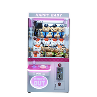 Mini Arcade Table Top Doll Machine Joystick-Poussoir à pièces contrôlé avec griffes petits jeux de griffes à vendre