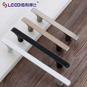 Lcedis Zinc Alloy Cabinet Handles Bar Shape Chinese Style Durable Furniture Hardware Single Hole - Product Image 1