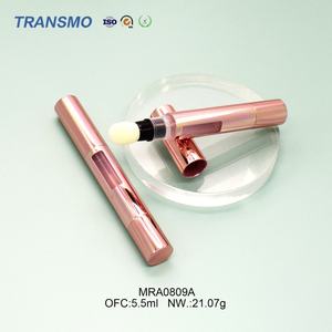 Stylo cosmétique vide en aluminium de 5 ml, type twist, pour correcteur, personnalisable, avec tête éponge - Product Image 2
