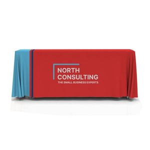Custom 4ft <b>6ft</b> 8ft Trade Show <b>Table</b> Cloth Logo Printed Tablecloth Banner for Advertising <b>Table</b> Covers - Product Image 5