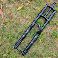 Fourche de suspension pour vélo électrique 15/20x110mm Boost Down Hill 27,5 29 pouces avec verrouillage hydraulique à double couronne