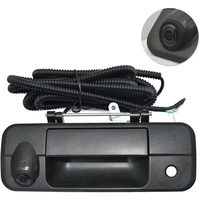 Caméra de recul Hesida étanche 1080P noire pour poignée de hayon de camion, vision nocturne, compatible avec Toyota Tundra 2007-2013