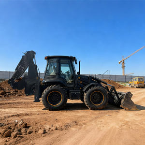 รถแทรกเตอร์ดีเซลขนาดเล็ก TW Super Discount 75 กิโลวัตต์ ระบบไฮดรอลิก ขับเคลื่อน 4 ล้อ พร้อมรถตักหลังขุด และชิ้นส่วนสำคัญ - Product Image 2