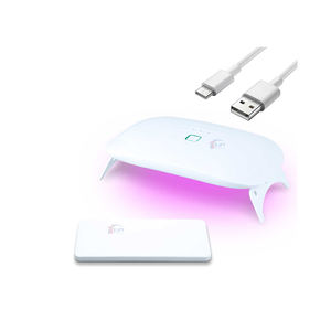 <span class=keywords><strong>เครื่อง</strong></span>เป่าแสงสีม่วงขนาดเล็กสีขาว12วัตต์แบบพกพาได้โคมไฟยูวีเหมาะสำหรับการบ่มฟิล์ม UV - Product Image 1