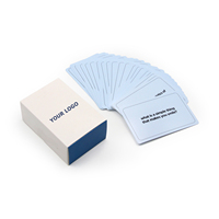 Emballage cadeau avec logo personnalisé disponible impression logo de haute qualité pour enfants et familles jeux de cartes à jouer pour adultes jeu de cartes