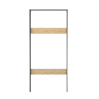 Porte intérieure moderne en bois massif sans cadre en acier, finition blanche pré-peinte, cadre de porte invisible, utilisation pour la maison ou le bureau