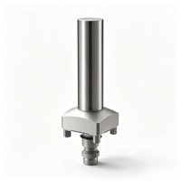 Goupille de contrôle d'alignement CNC en acier trempé compatible Erowa ER-010723 ITS50 0,002 mm Radiale/Axiale