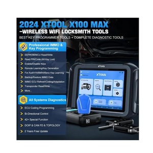 Tablette de diagnostic et programmeur de clés auto X100 MAX avec Wi-Fi, garantie 1 an pour la réparation de toutes les clés perdues en atelier KC501 - Product Image 6