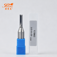 Mata Bor Router Kayu yang Dapat Disesuaikan, Stabil, dan Tahan Lama, Mata Bor Router TCT 4 Flute Pemotong Cepat dengan Shank Bulat Universal
