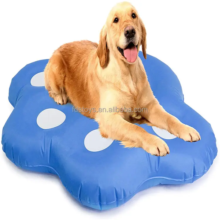 FDS सबसे अच्छा बेच Inflatable कुत्ते पंजा पूल फ्लोट बेड़ा पर सवारी के लिए वयस्क बच्चे बच्चों तैराकी पानी खिलौने
