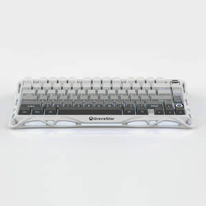 <span class=keywords><strong>Tastiera</strong></span> Meccanica GravaStar Mercury K1 Lite 75% 80 Tasti Hot Swappable 2.4G <span class=keywords><strong>Bluetooth</strong></span> Type-C Tre Modalità <span class=keywords><strong>Tastiera</strong></span> <span class=keywords><strong>da</strong></span> <span class=keywords><strong>Gaming</strong></span> - Product Image 1