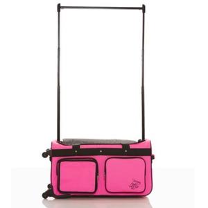 Muestra gratuita: Bolsa de viaje tipo duffel con ruedas, de gran capacidad, para ropa y equipaje, con barra de transporte y diseño moderno y duradero, ideal para actuaciones. - Product Image 4