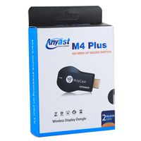 Nouveau Dongle TV WiFi sans fil Anycast M9 Plus Partage Facile 1080p M4plus Clé TV Miracast Moule Privé en Plastique