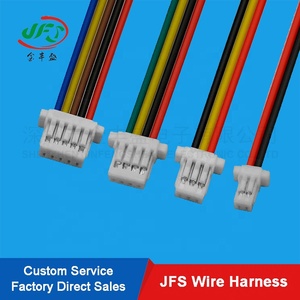 Arnés de cableado trasero JST SH para bujías incandescentes de <span class=keywords><strong>automoción</strong></span>, fabricado por <span class=keywords><strong>JFS</strong></span> Factory, 600V, conductor de cobre flexible, aislamiento de PVC, RoHS/CCC - Product Image 3