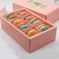 Bonbons de mariage boîte de confiserie biscuit fantaisie fournisseur cloison alimentaire macaron muffin friandise boîtes à pâtisserie boîte à dessert pour biscuits